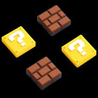 FUNLAB Switch Thumb Grips - Question Mark Block Yellow & Brick Block Brown-FUNLAB