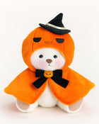 Getahug Halloween Pumpkin Cape Bear | Handmade Jointed Teddy Bear Gift