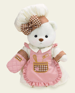 Getahug The Female Chef Bear | Handmade Jointed Teddy Bear Gift