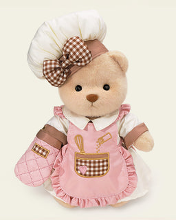 Getahug The Female Chef Bear | Handmade Jointed Teddy Bear Gift