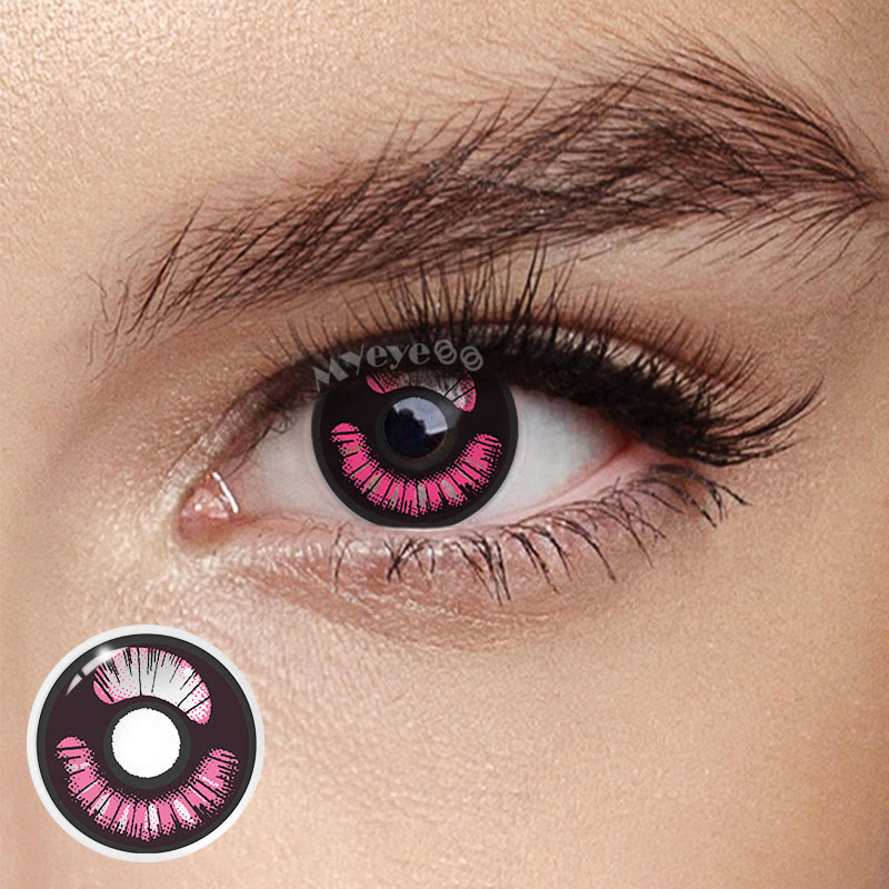 MYEYEBB Demon Slayer Cosplay Colored Contact Lenses 