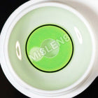 Mislens Cloud Rim Green Crazy  color contact Lenses for dark brown eyes