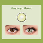 Mislens Himalaya Green  color contact Lenses for dark brown eyes