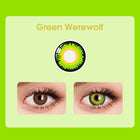 Mislens Manson Green Werewolf Cosplay color contact Lenses for dark brown eyes