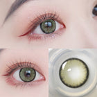 Mislens Mirage Green  color contact Lenses for dark brown eyes