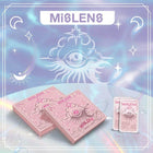 Mislens Three-Tone Green  color contact Lenses for dark brown eyes