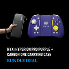 NYXI Hyperion Pro Purple Wireless Joy-pad With Carrying Case Bundle