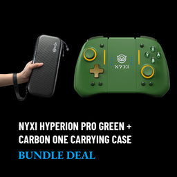 NYXI Hyperion Pro Wireless Joy-Pad with Carrying Case Bundle