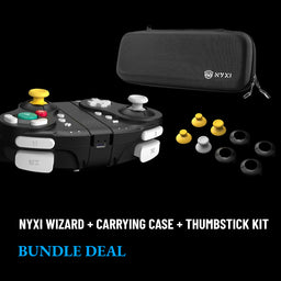 NYXI Wizard Black Style Wireless Joy-pad Bundle