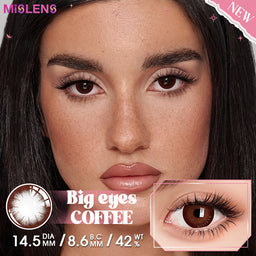 【New】 Mislens Big Eyes Coffee