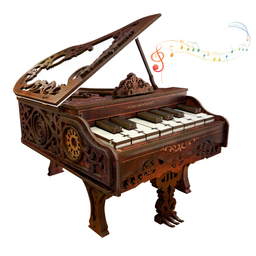 Piano 3D Jigsaw Puzzle-Book Nook World