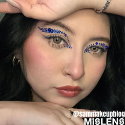 【Prescription】Mislens Pattaya Brown color contact Lenses for dark brown eyes