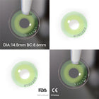 【Prescription】Mislens Pixie Green color contact Lenses for dark brown eyes