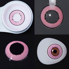 MYEYEBB Elements Pink Prescription Cosplay Contact Lenses