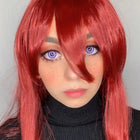 MYEYEBB Miracle TimesII Purple Prescription Cosplay Lenses