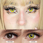 MYEYEBB Snow Cosplay Colored Contact Lenses for All Eyes