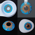 MYEYEBB Van Gogh Bloom Prescription Cosplay Colored Contact Lenses