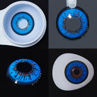 MYEYEBB Genshin Impact Blue Prescription Cosplay Lenses