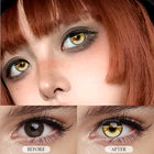 MYEYEBB Blind Agatsuma Zenitsu Prescription Cosplay Contacts