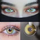 MYEYEBB LA Girl Green Colored Contact Lenses