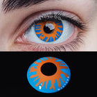 MYEYEBB Van Gogh Bloom Prescription Cosplay Colored Contact Lenses