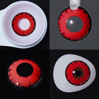 MYEYEBB Miracle Times Red Prescription Cosplay Lenses