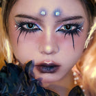 MYEYEBB Nebulos Blue Cosplay Colored Contact Lenses Pair