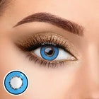 MYEYEBB Elements Blue Prescription Cosplay Contact Lenses