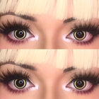 MYEYEBB Nebulos Yellow Cosplay Colored Contact Lenses