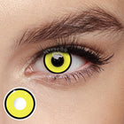 MYEYEBB Yellow Manson Cosplay Colored Contact Lenses Set