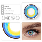 MYEYEBB Sword Dance Prescription Cosplay Contact Lenses