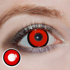 MYEYEBB Manson Red Prescription Cosplay Contact Lenses