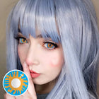 MYEYEBB Van Gogh Bloom Prescription Cosplay Colored Contact Lenses