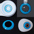 MYEYEBB Elements Blue Prescription Cosplay Contact Lenses